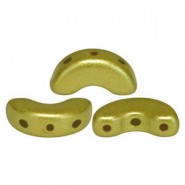 Cuentas de vidrio Arcos® par Puca® - Pastel lime 02010/25021